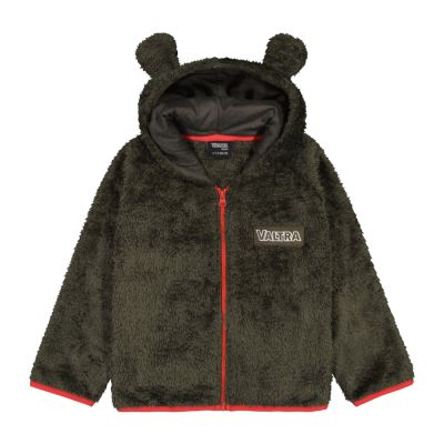 Fleece Jacket with Cute Ears