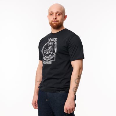 T-shirt noir imprimé Valtra « Think Big. Think Smart. » (Voyez grand. Soyez malin.)