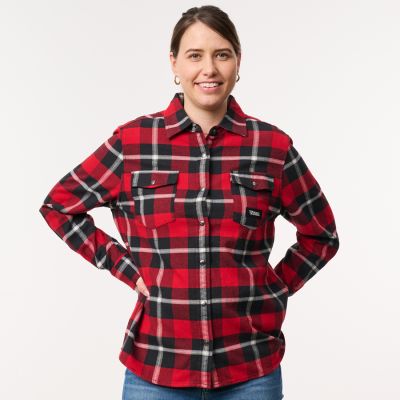 Chemise en flanelle de coton pour femmes Valtra