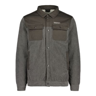 Valtra Black Corduroy Fleece Lined Jacket 