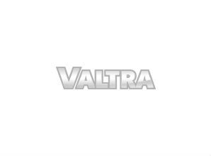 Valtra toy tractor with trailer, blue