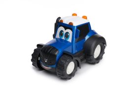 Toddler's toy tractor, blue