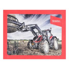 Tractor-themed puzzle