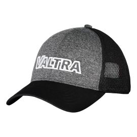 Sport cap with 3D-logo, grey/black