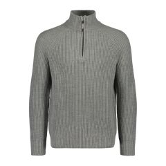 Valtra Knit Troyer Grey Sweater