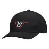 Black cap with V on front