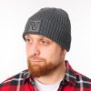 Valtra Knit Beanie – Dark Grey 3 - Thumbnail 3