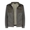 Valtra Grey Corduroy Fleece Lined Jacket  2 - Thumbnail 2