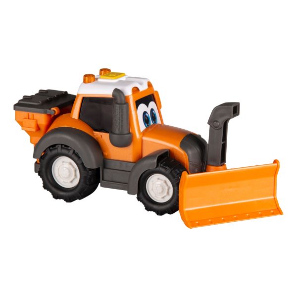 Toy tractor with snow blower - Happy Valtra