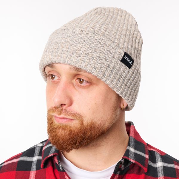 Valtra Beige PeatWool Beanie 3 - Zoom 3