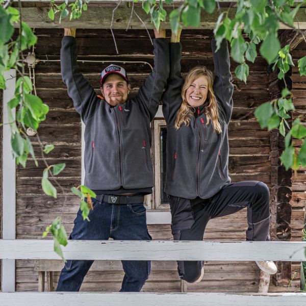 Valtra Unisex Fleece Jacket  - Dark Grey 3 - Zoom 3