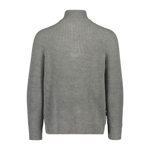 Valtra Knit Troyer Grey Sweater 2 - Zoom 2