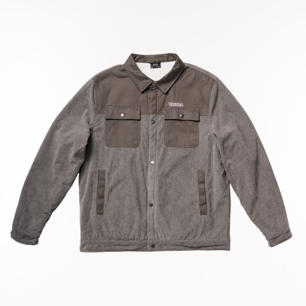 Valtra Grey Corduroy Fleece Lined Jacket  3 - Zoom 3