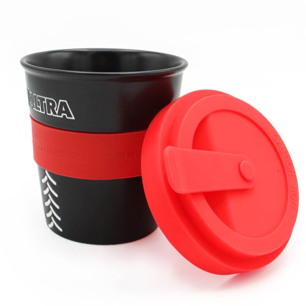 Valtra Coffee‑to‑Go Mug – Black & Valtra Red (300 ml) 2 - Zoom 2